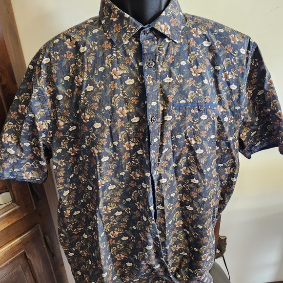 Le 31 Simons men's short sleeved button down shirt- xxl - Picture 3 of 4